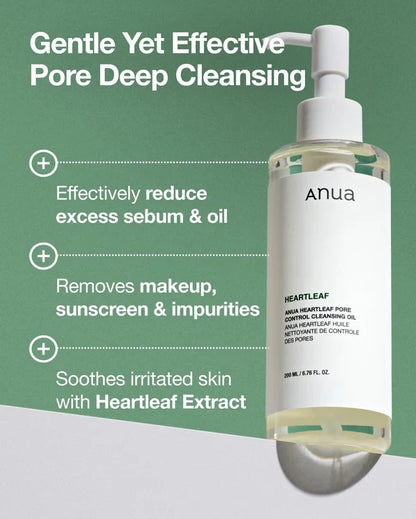 Heartleaf Pore Control Cleansing Oil